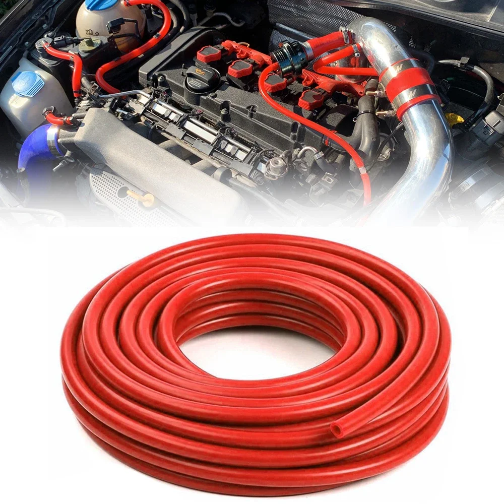 1M Car Silicone Vacuum Tube Hose Silicon Tubing Universal 3/5/4/6/8/10/12/14mm Racing Line Pipe Tube Vacuum Tube Coolant Hose