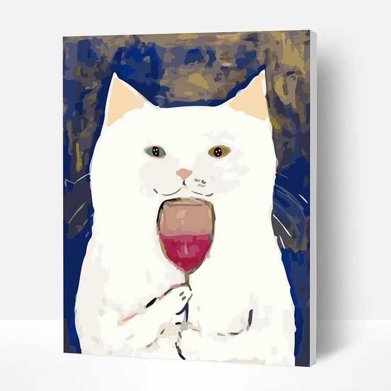 

Painting By Numbers Handicrafts Craft Animal Cats Series For Acrylic Paintings For Adults Painting For Home Decoration