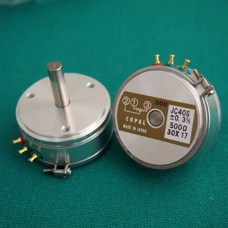 مقاييس الجهد Nidec Copal الأصلية الجديدة JC40S 500 أوم 0.3% مجموعات تطوير المنتجات المعبأة في المخزون