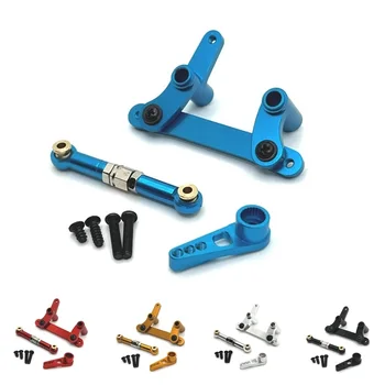 SCY 16101 16102 16103 16104 16106 16201 Metall Lenkung und Servo Arm Link Stange 1/16 RC Auto Upgrade Teile Zubehör