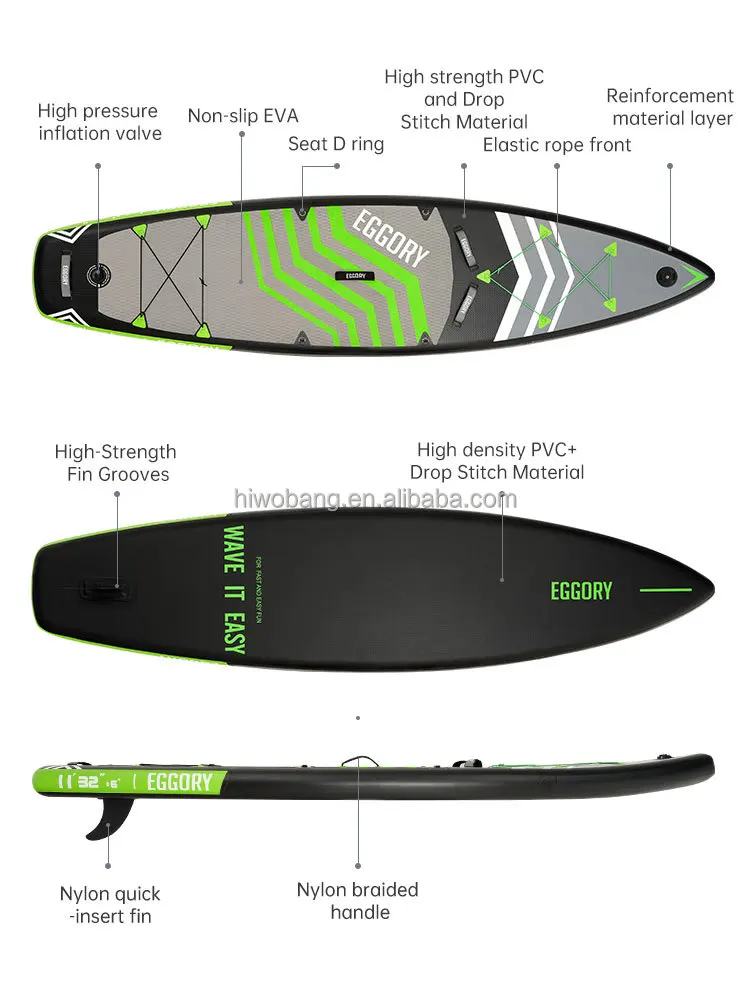 จีนขายส่งใหม่ Stand Up Paddle Board พรีเมี่ยม SUP Paddle Board อุปกรณ์เสริม Paddleboard สําหรับผู้ใหญ่