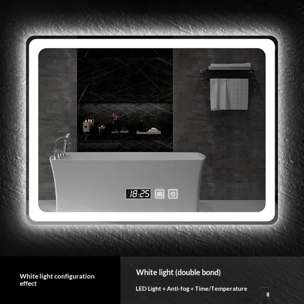 مرآة حمام LED عصرية مقاس 16×24 - مراجعة Bathroom Mirror Led وسعره