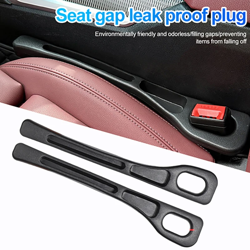 

2PC Automotive Universal Seat Gap Plug Strip Interior Decoration Product Car Clip Leak Proof Filling Strip Storage Box