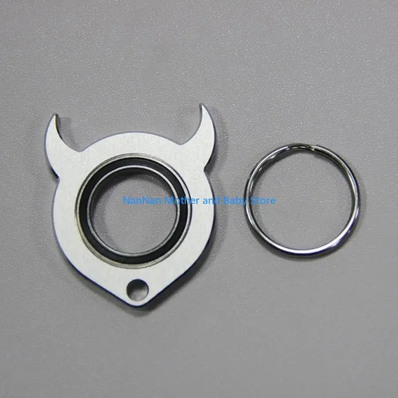 Schlüsselbund zappeln Spinner Angst Stress Relief Spielzeug Keyring Linderung Langeweile Stress Geburtstagsgeschenk für Kinder