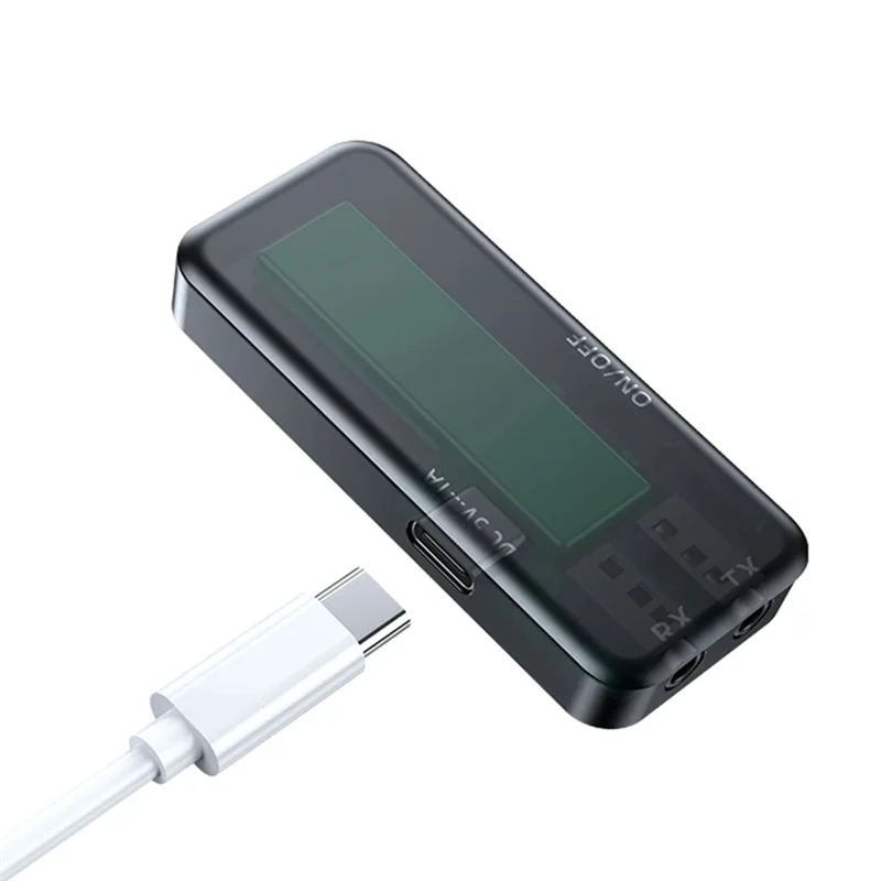 5.0 Audio Transmitter Receiver RX TX Hifi Lossless Sound Quality Wireless Adapter LCD 3.5Mm Aux Jack For TV PC Car