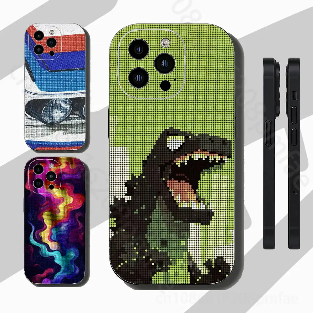 

Pixel World iPhone Case For 17,16,15,14,13,12,11 Pro,Max,Plus,X,XS,XR,SE,Mini Back Protector Cover
