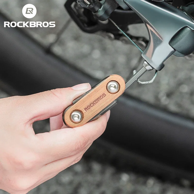 ROCKBROS 8 in 1 Bicycle Repair Tool Portable Bike Bicycle Screwdriver Repair Cycling Tool Mountain Bike Wrench Multi Tools