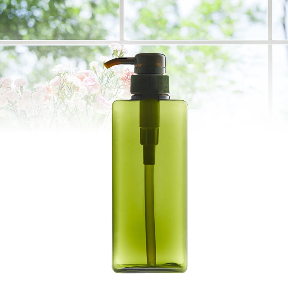 

2pcs 280Ml Refillable Empty Petg Plastic Square Spray Pump Bottles Bpa Free Non-Toxic Reusable Lotion Soap Dispenser Travel