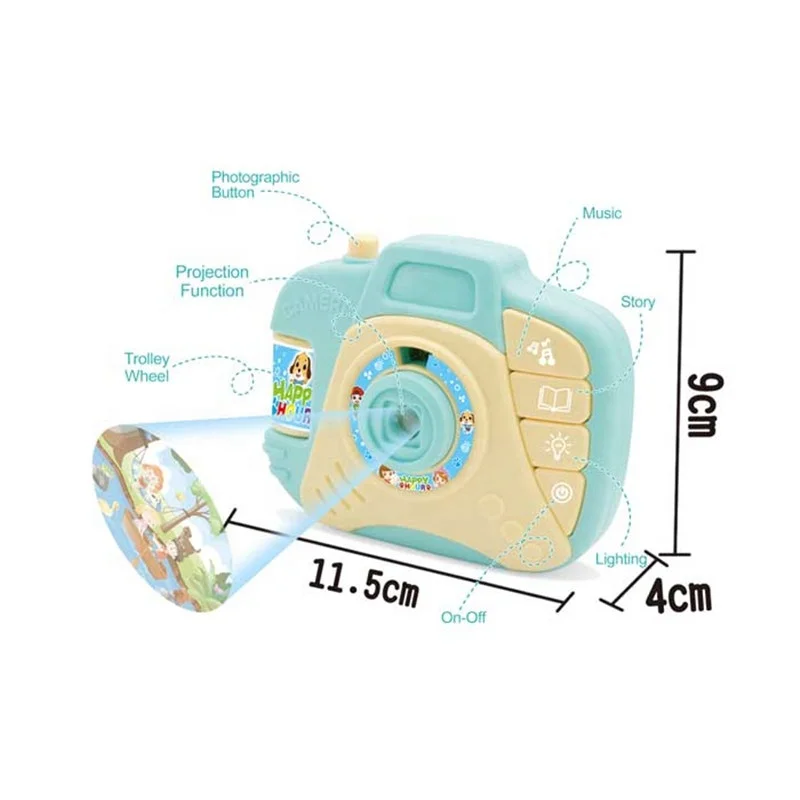 Cartoon projection toys simulation camera baby toys cheap toys China Factory