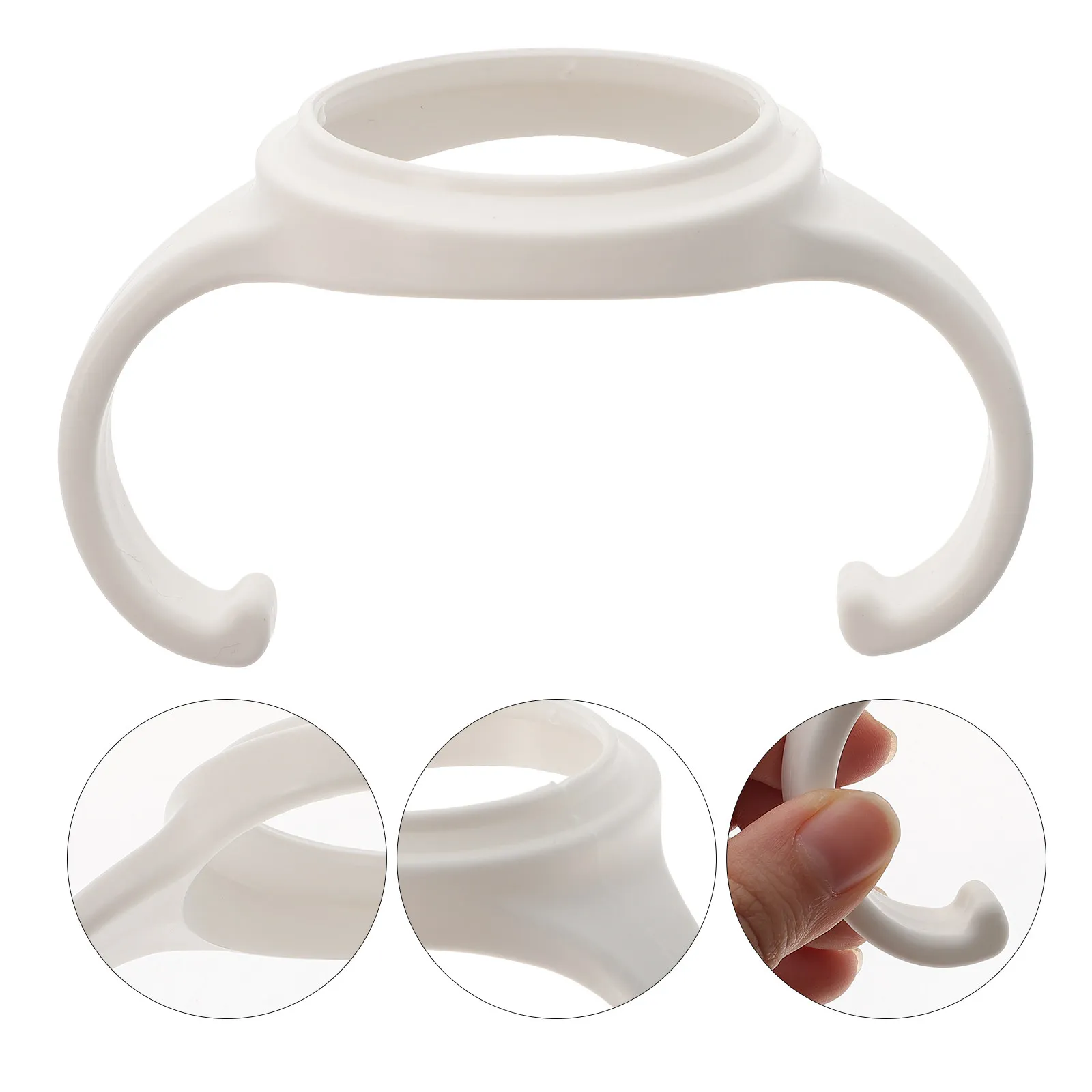 

6Pcs Durable Ergonomic Feeding Bottle Handles Anti-Slip Design for Infant Milk Bottles Easy Carry Practical Gift Accessory