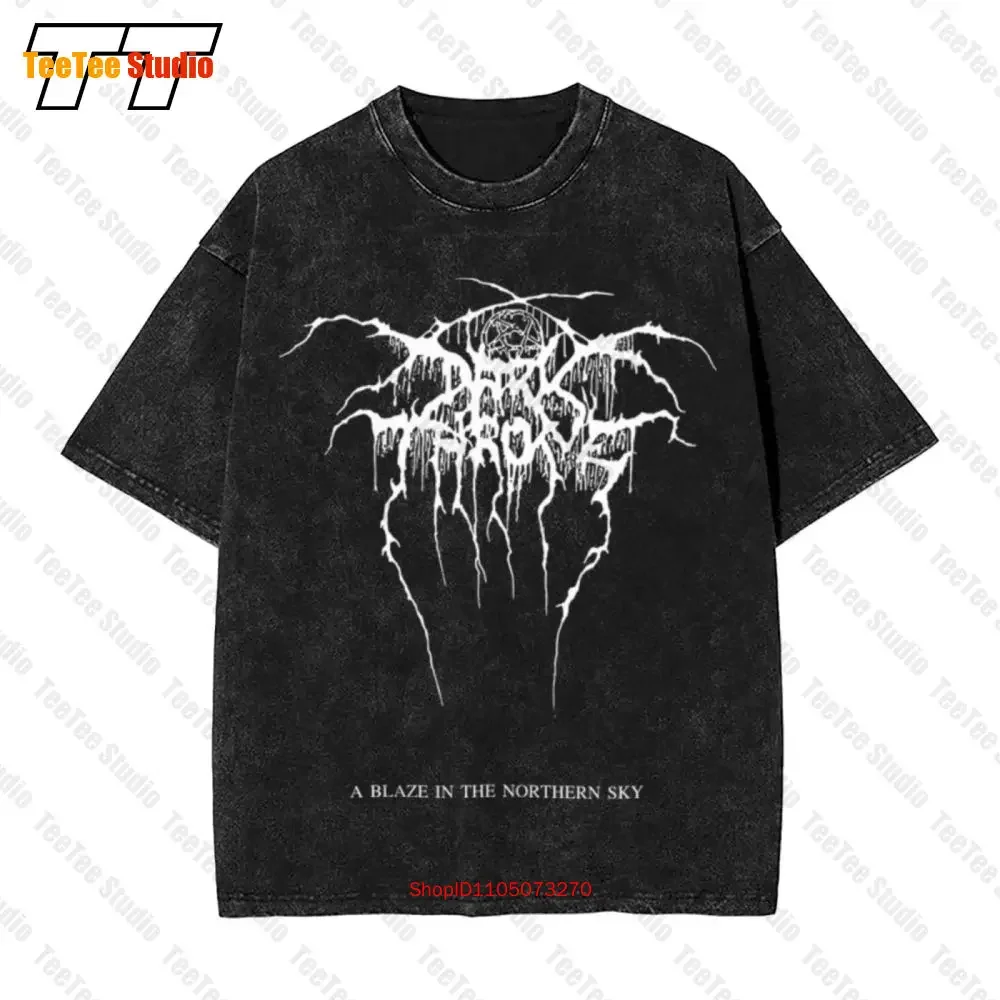 Darkthrone A Blaze In The Northern Sky Ulver Satyricon Cotton Plus Size T-Shirt E0YP