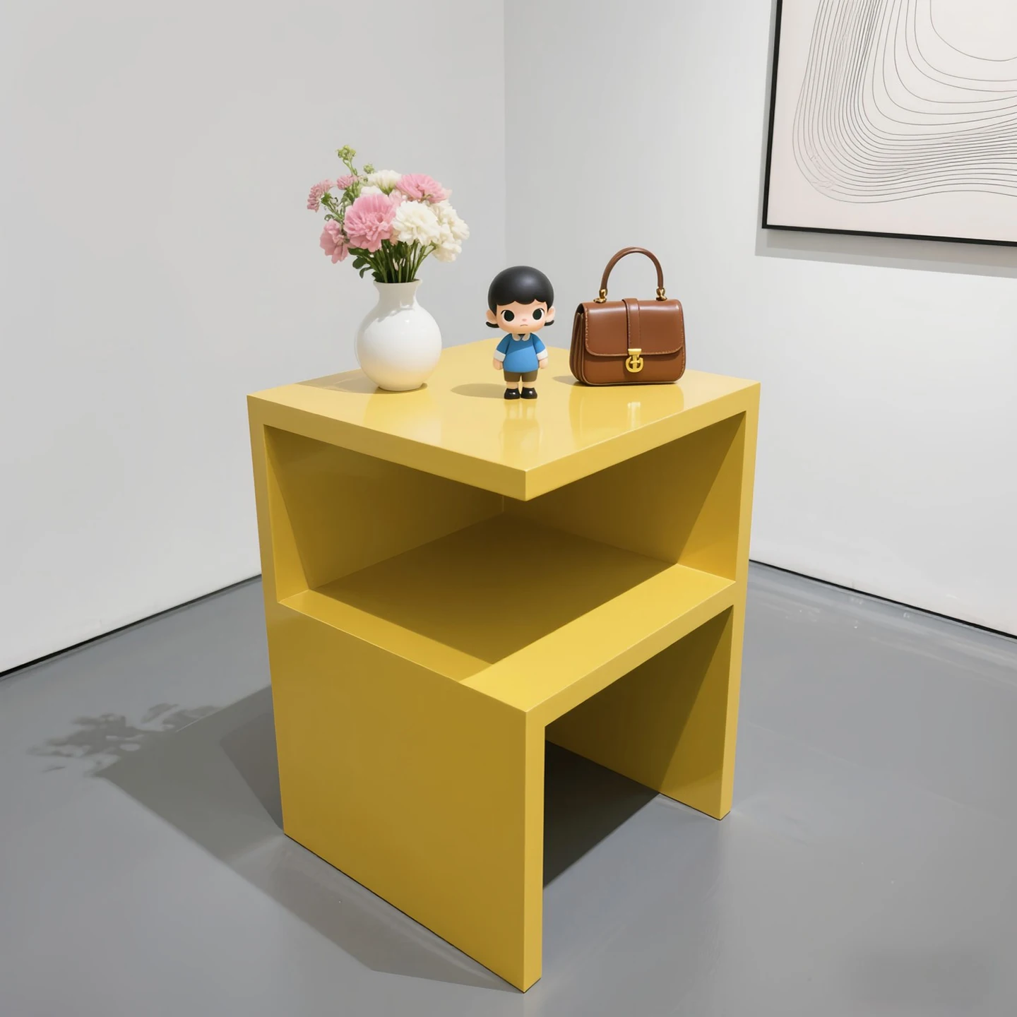 */*Clothing Store Nakajima Table Shoe Store Bag Double-layer Display Table Storage Water Table Shoe Bag Placement Nakajima