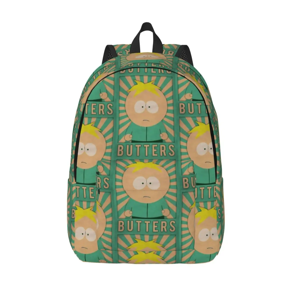 

SouthsPark подростковый рюкзак, уличный студенческий рабочий рюкзак с маслом для мужчин и женщин, холщовые сумки для ноутбука и компьютера