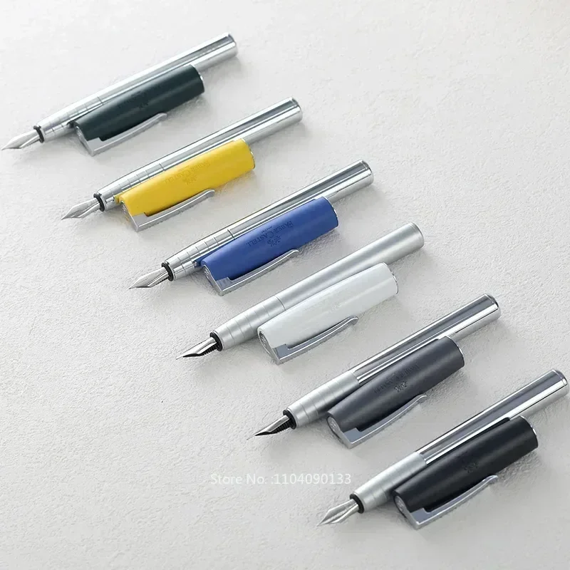 Hot Creative Genuine German Faber-Castell En LOOM Metal Fountain Pen 0.38/0.5mm Writing Stationery New