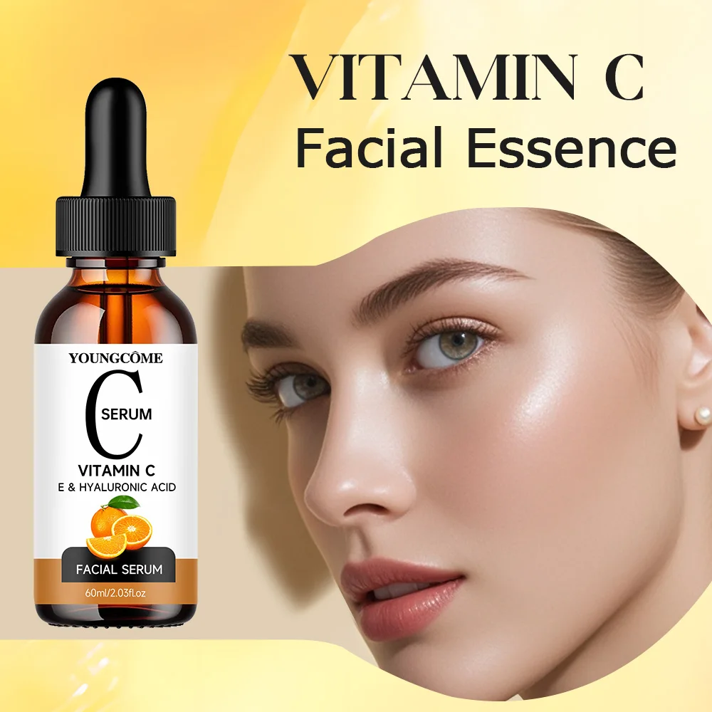 Vitamina c removedor de rugas rosto soro levantamento endurecimento desvanece-se linhas finas anti-envelhecimento essência clareamento iluminar nutrir