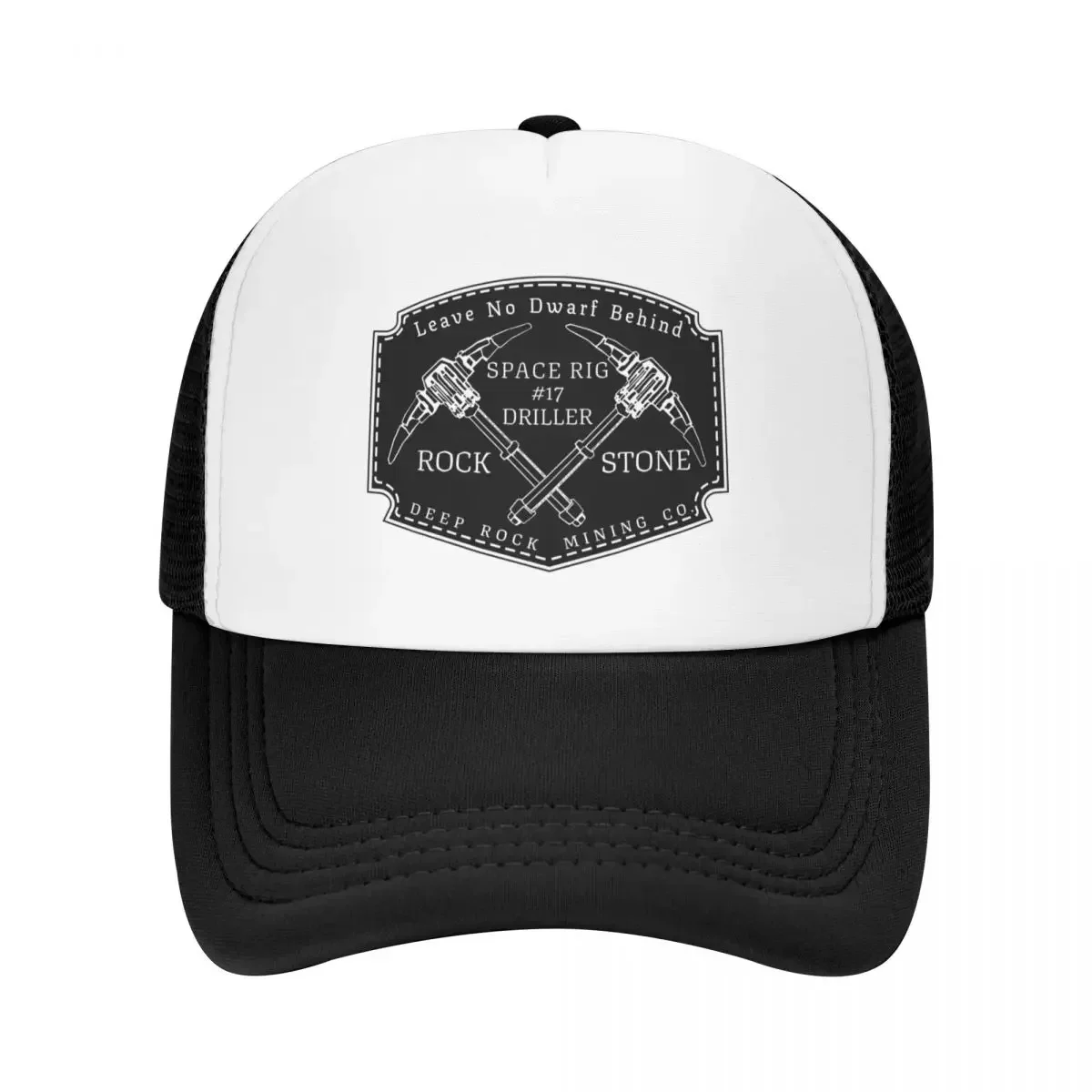 Deep Rock Galactic Driller Patch Sticker/Magnet Baseball Cap summer hat Beach Outing Horse Hat Caps For Men Women's