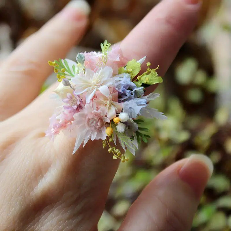 Handmade Monet Garden Spring Proposal Engagement