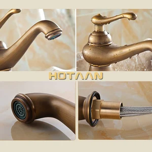 Old Bathroom Basin Basin Bronze Bronze Mixer Solid Copper Luxury EUROPE STYLE TO BATHROOMS 12 Main Sales Tap Lavabo Luxury - №6