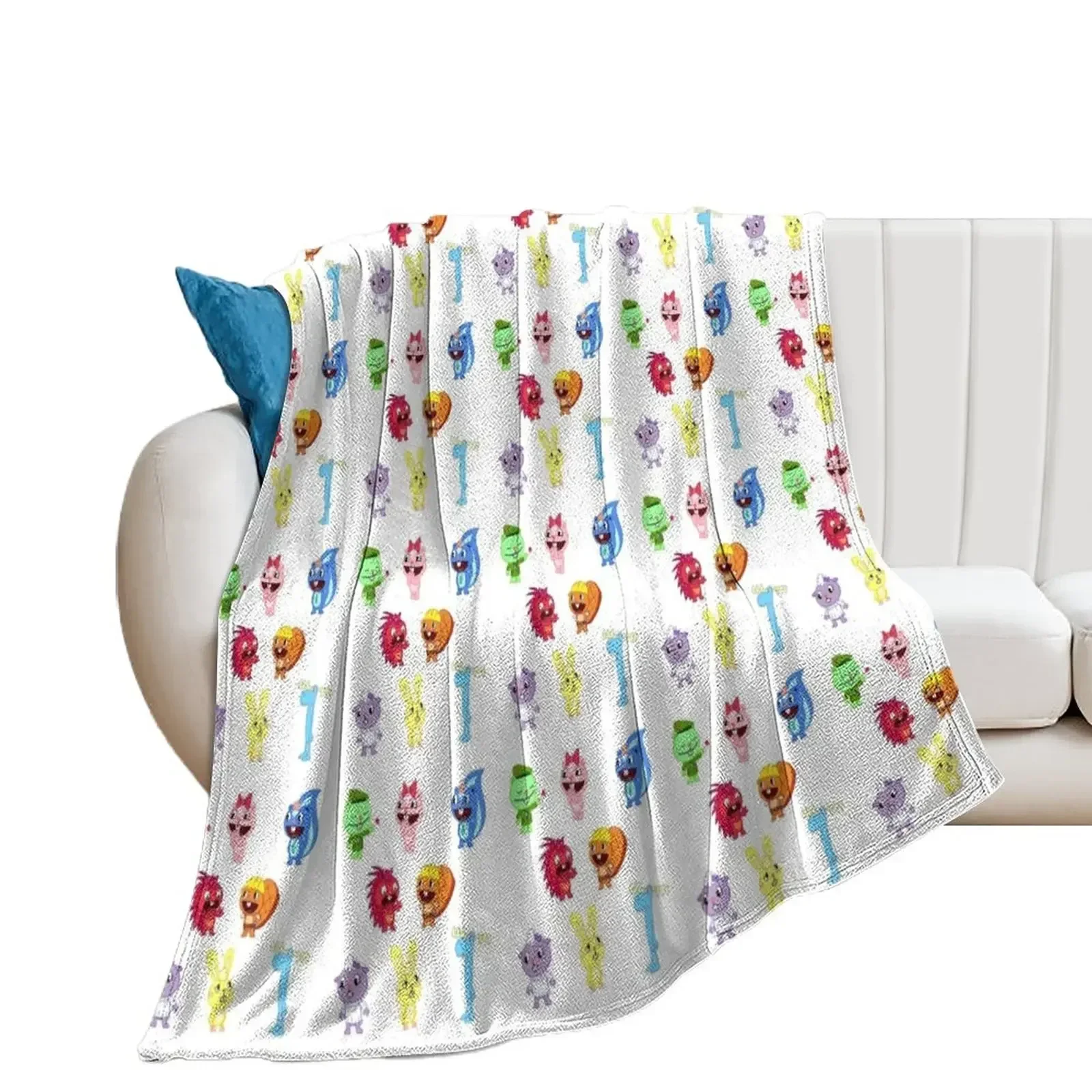 

Happy Tree Friends Throw Blanket Blankets For Baby Flannel Fabric Decoratives funny gift Blankets