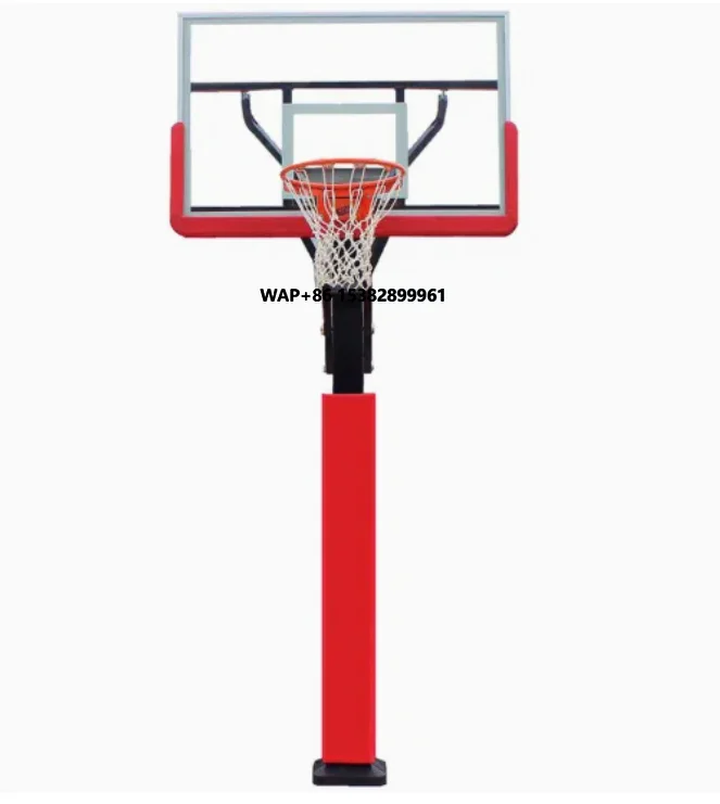 

2024 Professional Adult Indoor Training Basketball Stand New Outdoor Dunk Buried Basketball Hoop Adjustable Rim for Kids