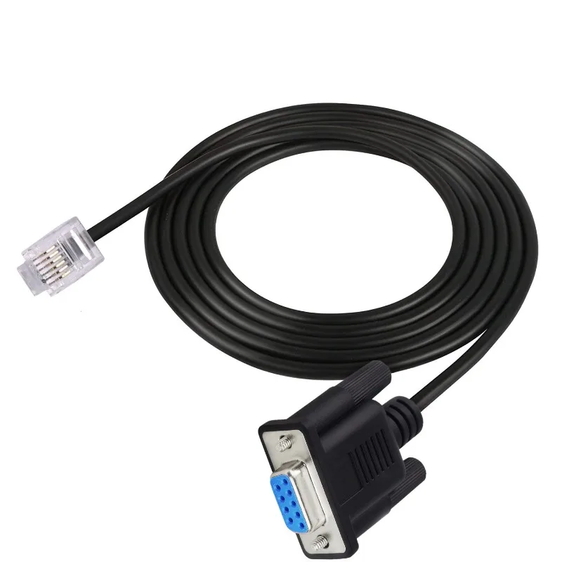 DB9 to RJ11 RJ12 6P6C LAN Network Serial Console Cable for Sevo Drive Leadshine Stepper Communication 6FT