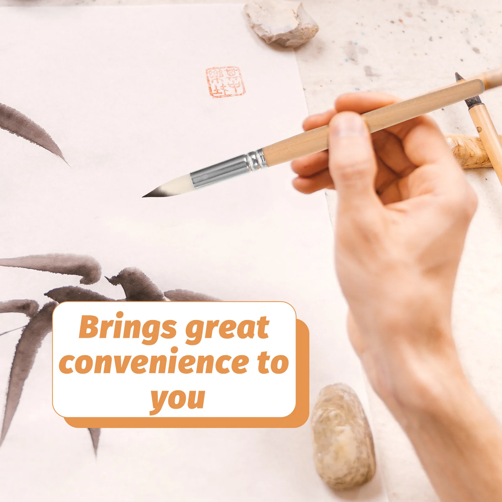 

Набор из 6 кистей с короткой ручкой для рисования акварелью, маслом, гуашью, художественные принадлежности для путешествий, занятий в классе, дома, студии, портативный набор для рисования