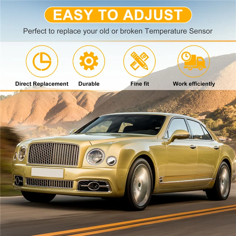 H5-1 قطعة استبدال مستشعر درجة حرارة غاز العادم لقطع غيار بنتلي مولسان 07V919529H بنتلي