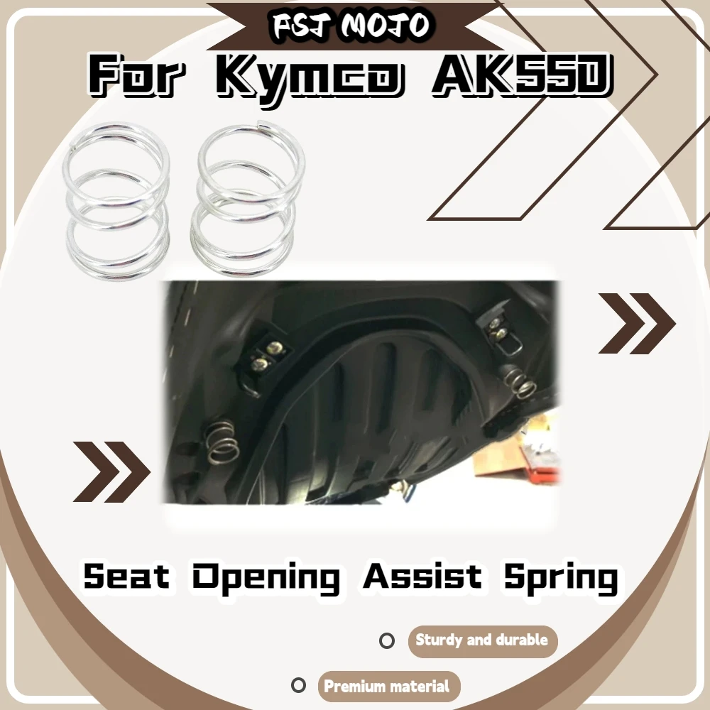 For Kymco AK550 Seat Lid Auxiliary Spring Stable Elasticity Easy‑Open Replacement Mod Accessories