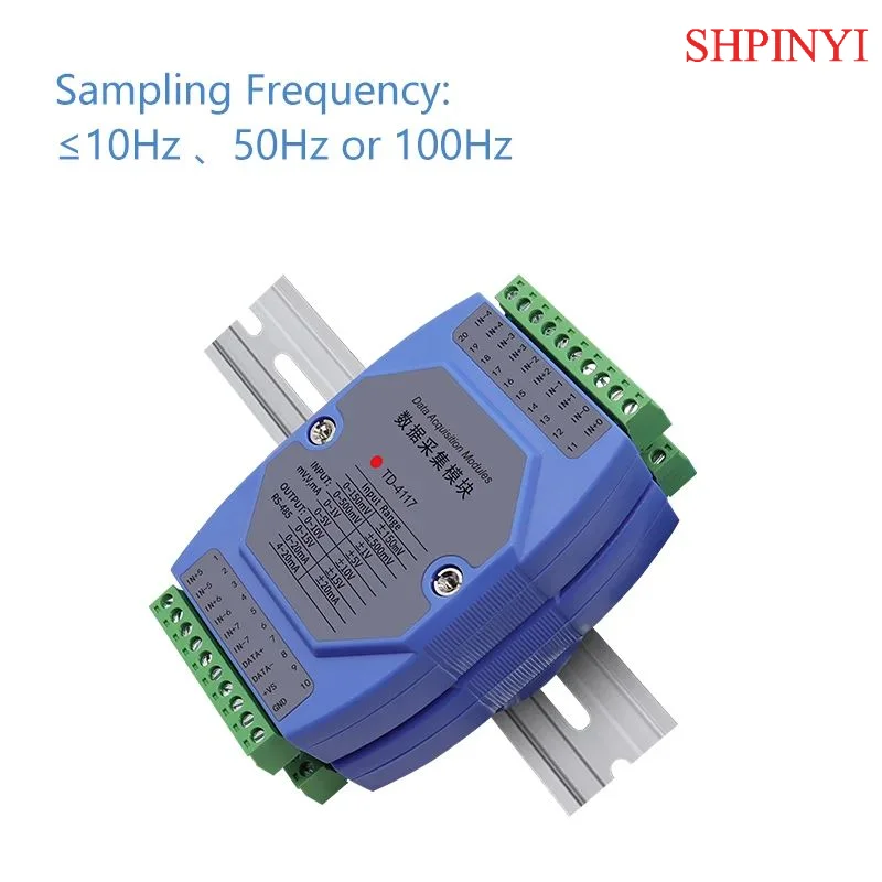 TD-4117 series 8-Channel High Common Mode Analog Collection module - Efficient for Industrial Applications