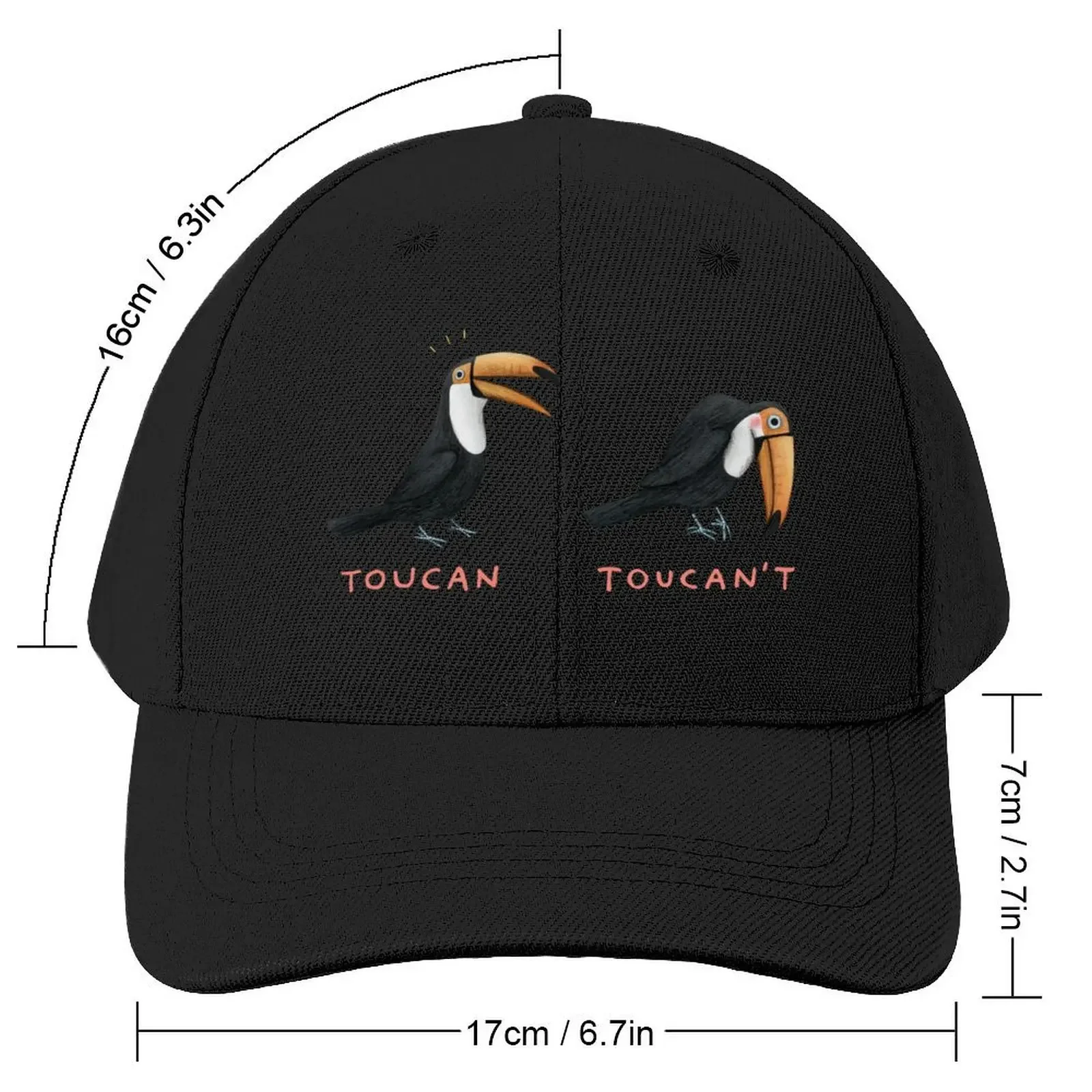 Toucan Toucan't Baseball Cap western Hat New In The Hat Beach Bag Men's Luxury Women's