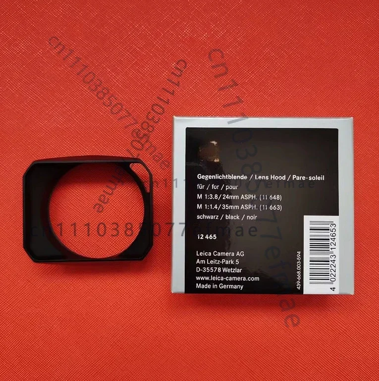 Camera Lens Hood 12465 12551 Replacement Hood For Leica M35/1.4 11663/11675 Lens
