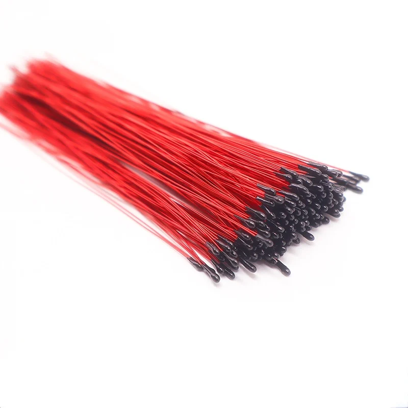 10PCS High Precision NTC Thermistor MF52B 100K B3950 5% 6CM Wired Sensor for 3D Printer HVAC Parts