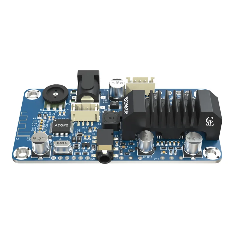 BDM3P Bluetooth 5.3 Amplifier TPA3116 Stereo 2X50W Portable Speaker Electric Car Speaker DSP Tuning