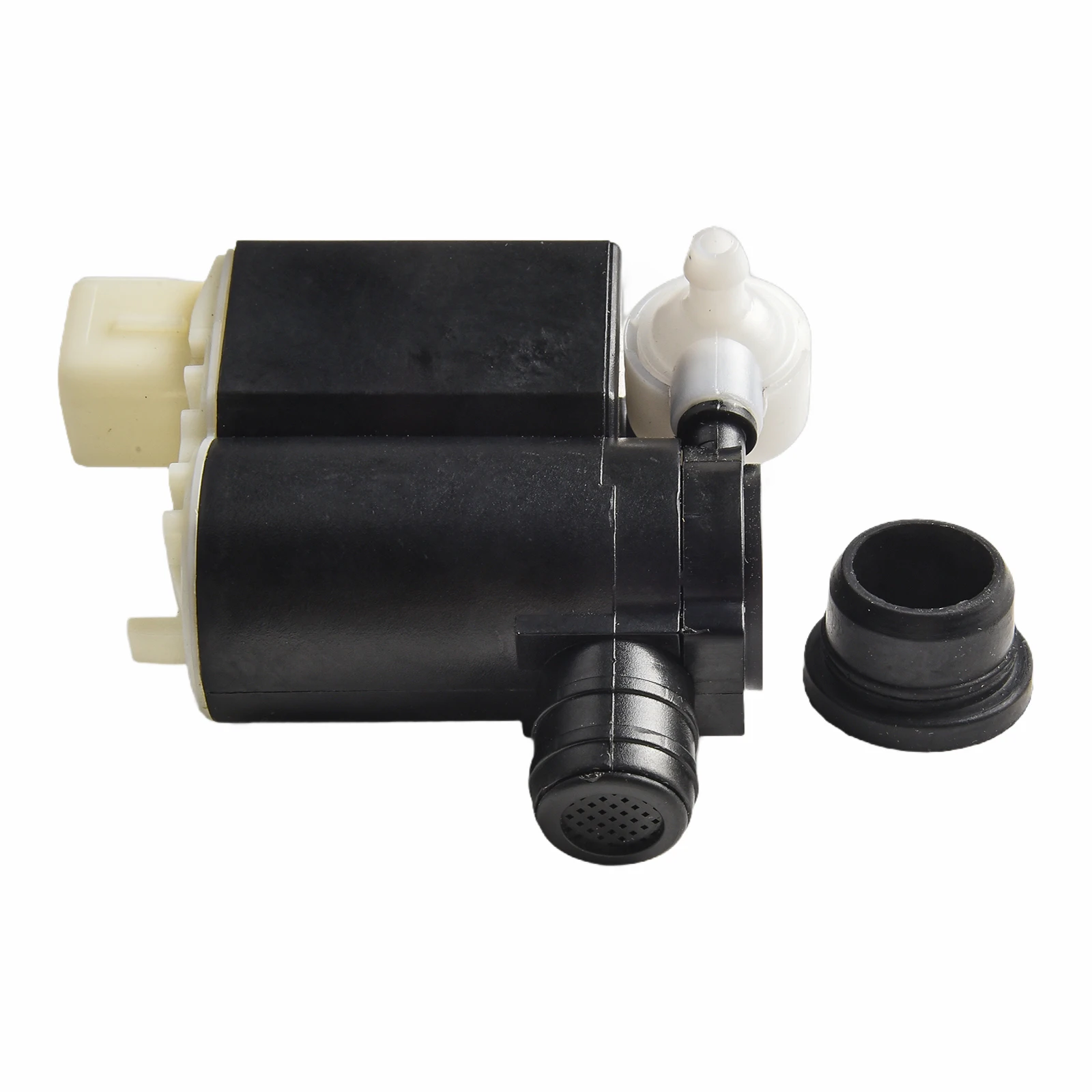 

Сменный насос омывателя Насос омывателя лобового стекла Очистка лобового стекла Антикоррозийный Черно-Белый Простота в использовании Не деформируется