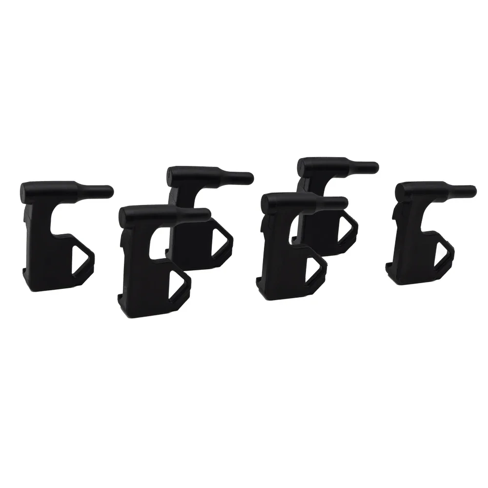 6pcs 9mm Chamber Safety Flag Includes Built-in Flathead Tool Rail Adapter Hunting Accessories