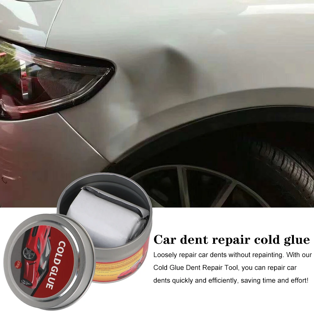 Cold Adhesive Glue Car Dent Puller & Remover Universal Cold Glue Dent Puller Repairs Dents Swiftly for Quick Fixes Portable