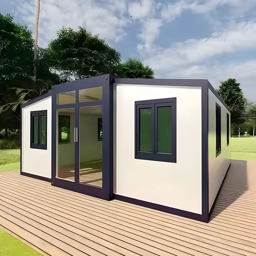 Custom Prefabricated Modern Container Expandable House Two Bedroom Prefab Light Steel Movable Home Casa Contenedor