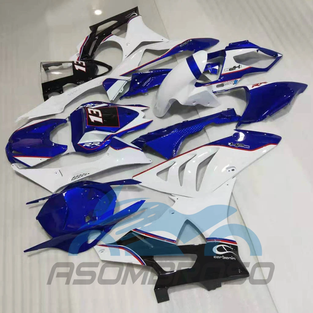 For BMW S1000RR 09 10 11 12 13 14 Prime Fairing Kit S 1000RR 2009-2014 Aftermarket Dirt Bike Motorcycle Plastics Fairings