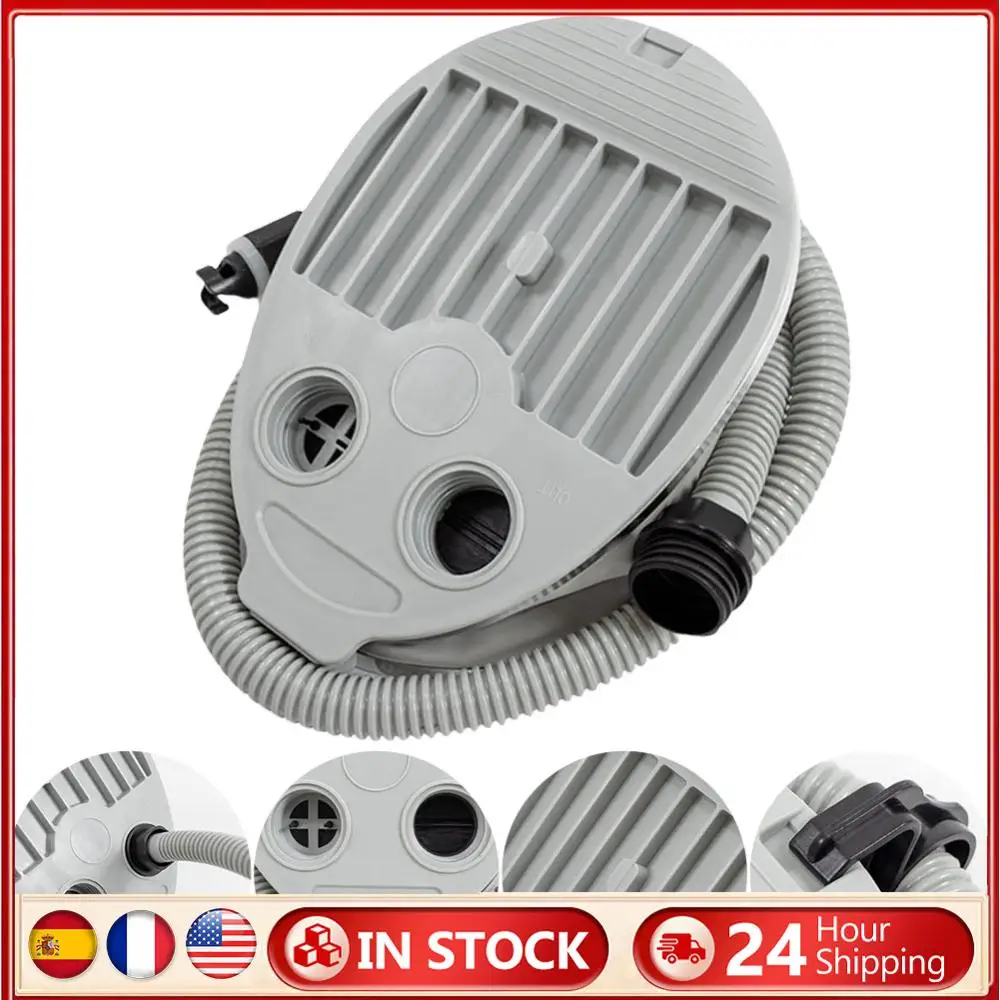 

5л ножной насос высокого давления, противоскользящий портативный надувной воздушный насос, портативный воздушный насос для надувных лодок, кроватей, плавательных колец