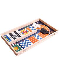 Puck Game Table Hockey Fast Sling Puck Game Table Board Game Hockey Table Game Multifunctional Desktop Battle Game For Kids Boys