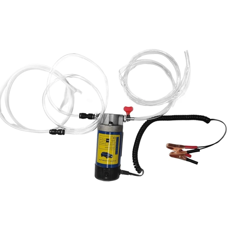 12V 100W Portable Electric Oil Transfer Extractor Metal Siphon Tool For Car Motorbike