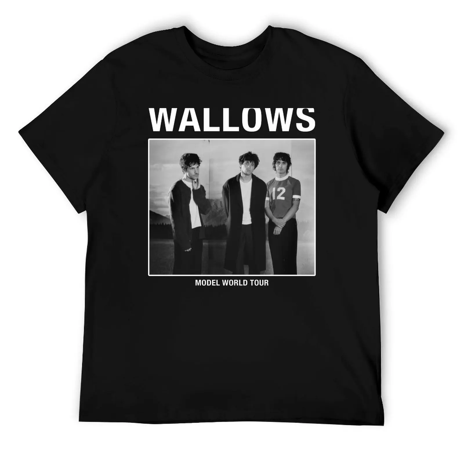 

Wallows Model World Tour T-Shirt man t shirts for men casual funny t shirts cotton man t shirt summer T-Shirt