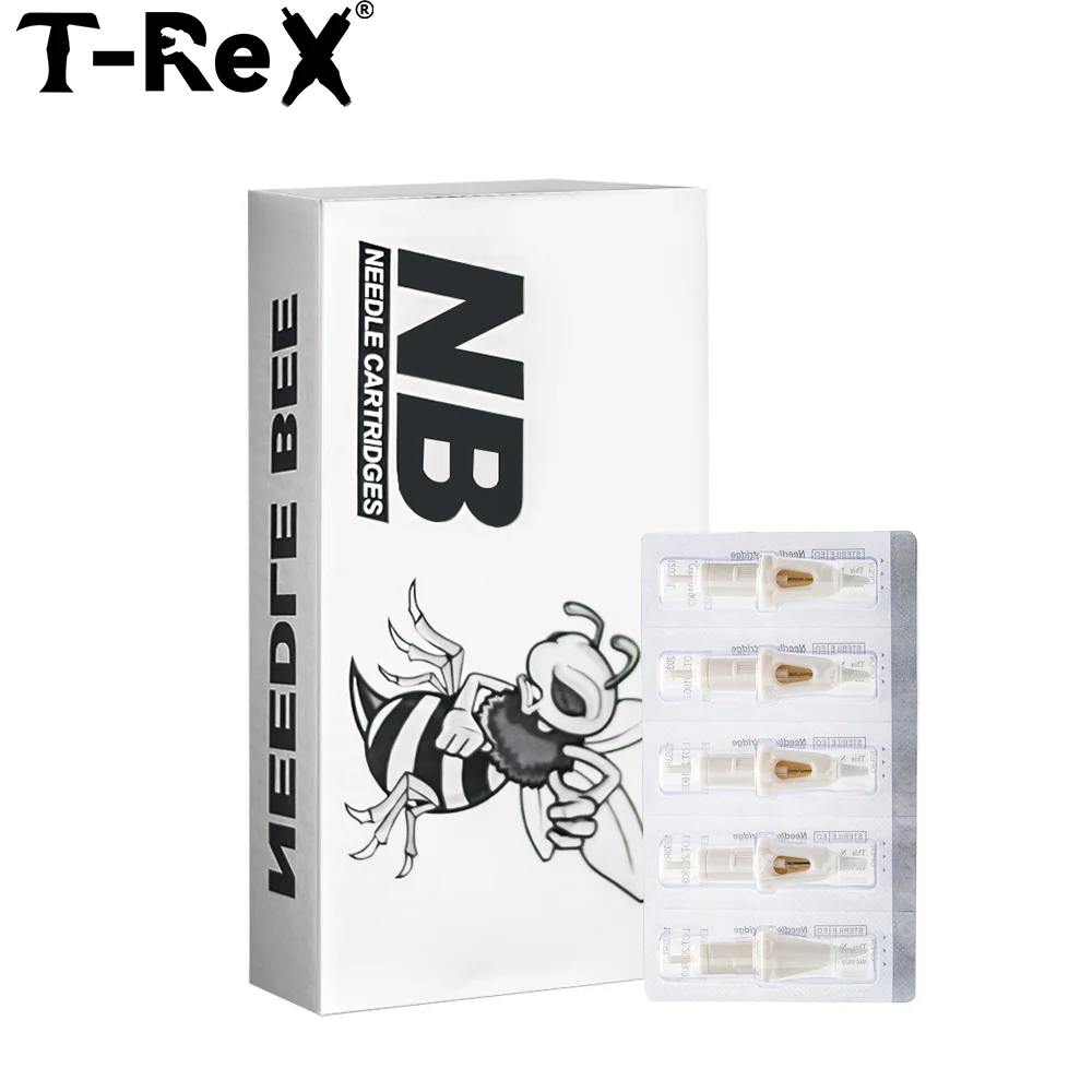 

T-Rex 20PCS mixed type Disposable Tattoo Cartridge Needle Membrane System Sterilization Safety Cartridge Tattoo Needles