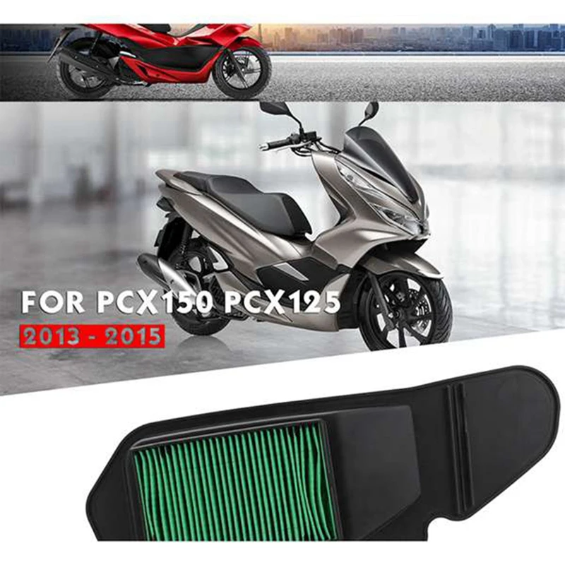 دراجة نارية مدخل هواء تصفية عناصر الهواء الأنظف لهوندا PCX150 PCX125 PCX 125 150X3 2013 2014 2015