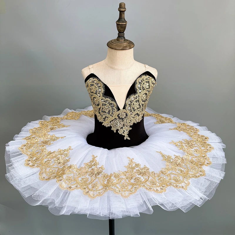 Tutu di balletto professionale ragazze Ballerina Party Dress bambini Swan Lake costumi di balletto abbigliamento da palcoscenico abiti da ballo per ragazze