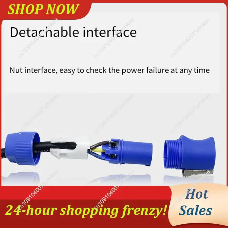 Daily Sale 1M AC Power Cable For Moving Head Light 5R/7R Moving Head Light Extension Powercon Cable