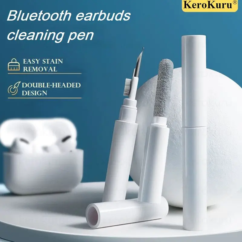 Bluetooth Earphones Cleaning Tool, Earbuds Case, Cleaner Kit, Brush Pen para Xiaomi, iPhone, Airpods Pro 3, 2, 1