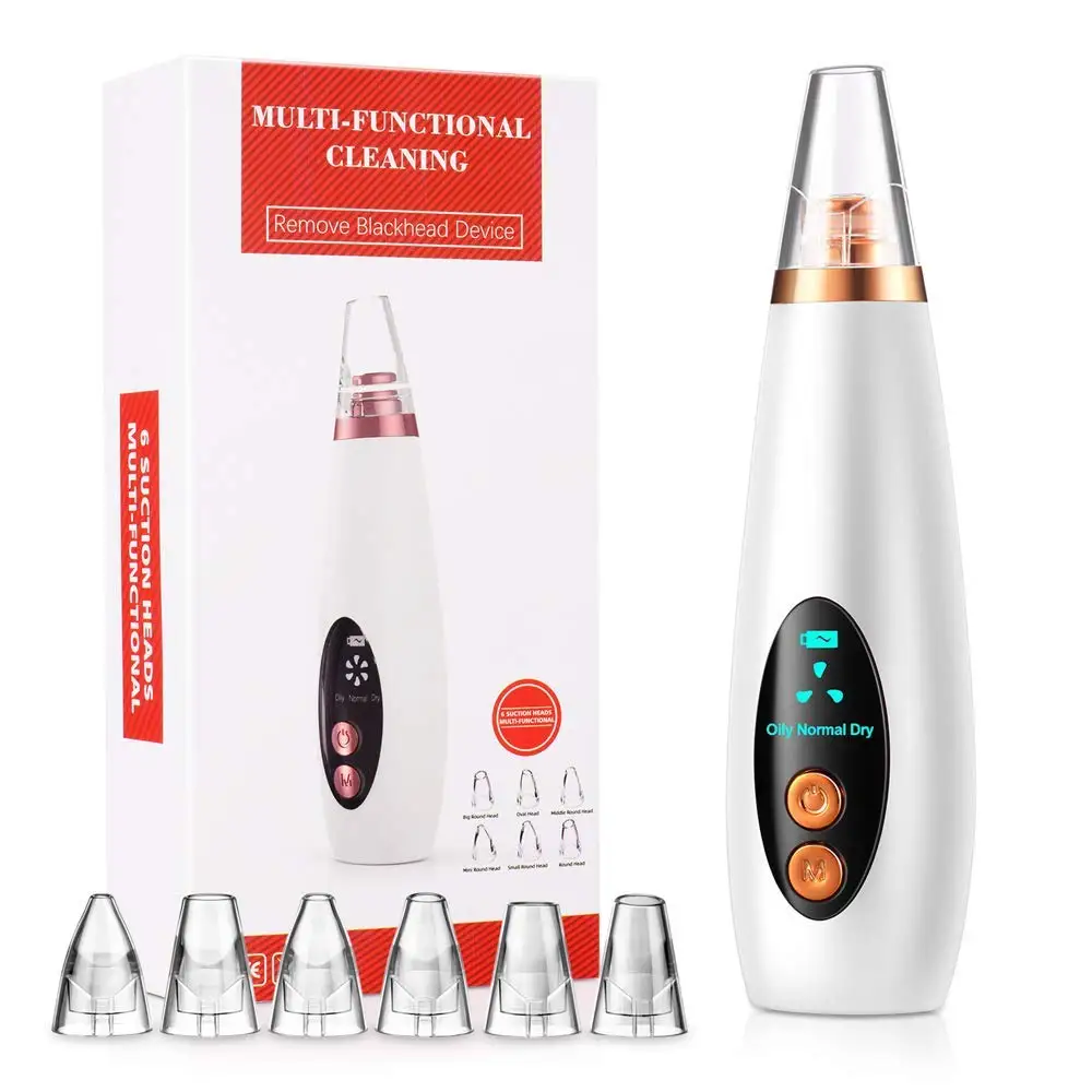 Electric Blackhead Remover Vacuum - Portable Pore Cleansing Beauty Tool