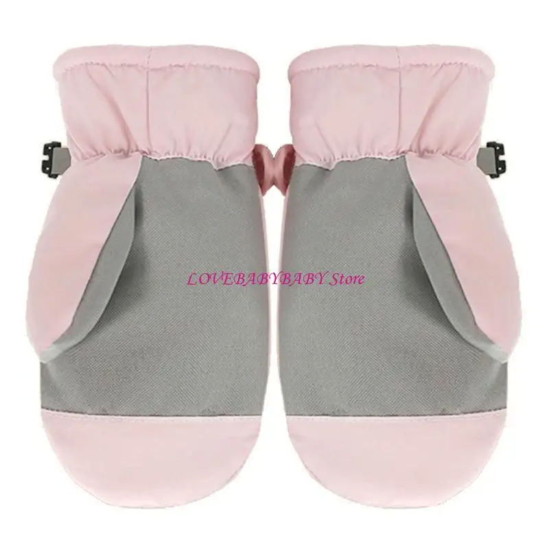 

Waterproof Ski Gloves Thermal Gloves Anti-skid Gloves for Cycling Skiing Riding 4XBC