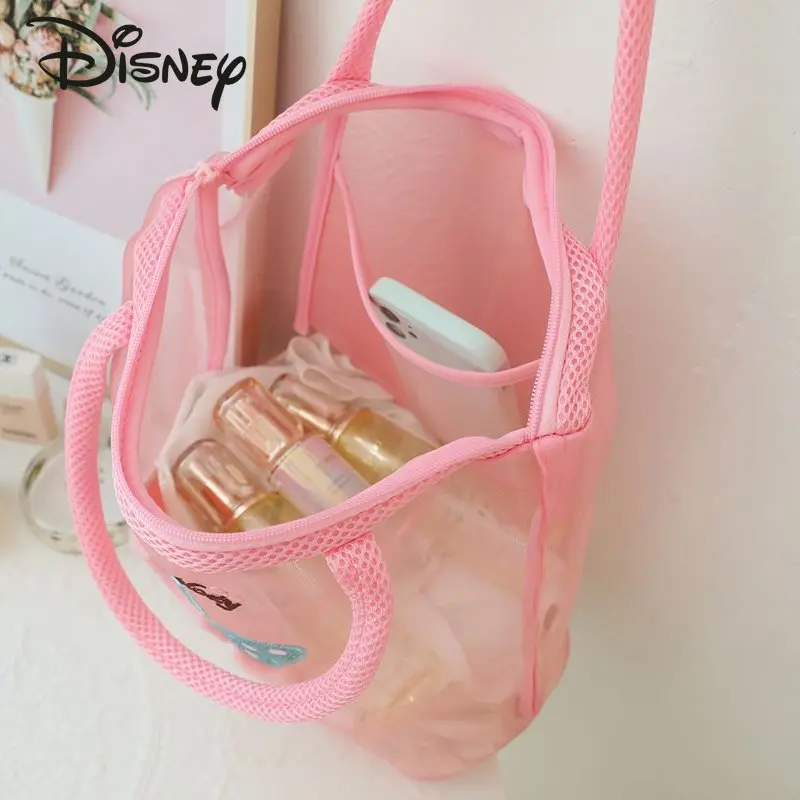 Disney Daffy 2023 New Makeup Bag Fashion High Quality Women's Handbag Cartoon Small Fresh Business Travel Wash Storage Bag